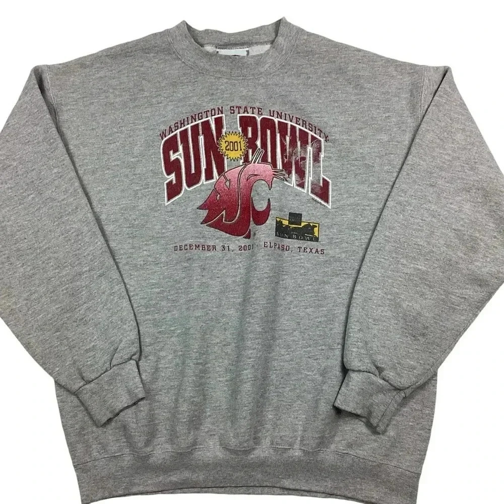 Vintage Washington State Cougars 2001 sun bowl crewneck